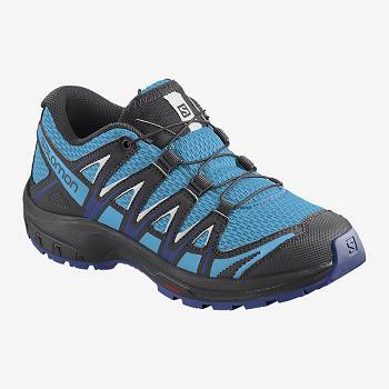 Salomon XA PRO 3D J - Modre Turistické Topánky Detske, S0194SK